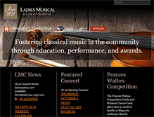Tablet Screenshot of lmcseattle.org